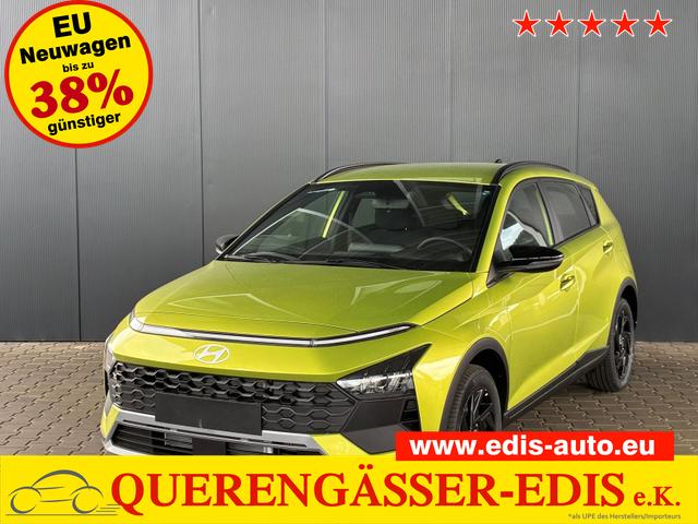 Hyundai BAYON - Blackline 6MT / PDC m. Kamera Sitz & Lenkr.Heiz./ LED Privasy Alu 16"