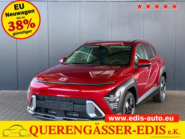 Hyundai KONA - GO Plus 1.6 T-GDI 2WD 7DCT / Navi Keyless ACC PDC V.&H. Kamera Sitz & Lenkr.Heiz./ LED Privacy