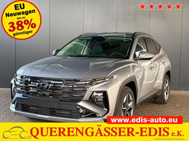 Hyundai TUCSON - Comfort Plus 1.6 T-GDI 4WD 7DCT / Matrix-LED ACC Teilleder Shz vo+hi + Lenkradheizung Elek. Heck Alu 18"