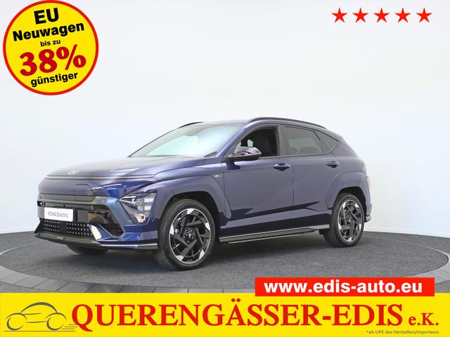 Hyundai KONA Elektro - N-Line 64,8 kWh / Bose ACC PDC V&H + Kamera Keyless Sitz Lenkradheiz. LED Alu 19"