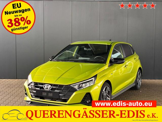 Hyundai i20 - 1.2 MPI N-Line / LED Tempomat Navi R&uuml;ckfahrkamera Alu 17"