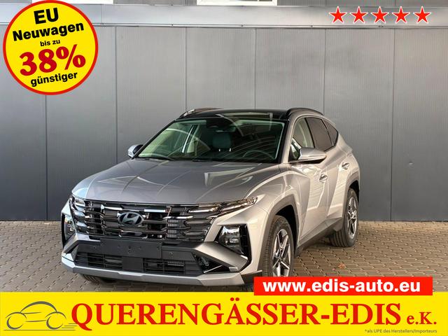 Hyundai TUCSON - Comfort Plus 1.6 T-GDI 4WD 48V DCT / Matrix-LED Pano-Dach ACC Shz hi + vo Teilleder Alu 18"