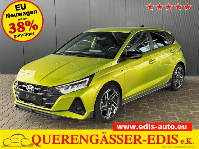 Hyundai i20 - 1.2 MPI N-Line / LED Tempomat Navi R&uuml;ckfahrkamera Alu 17"