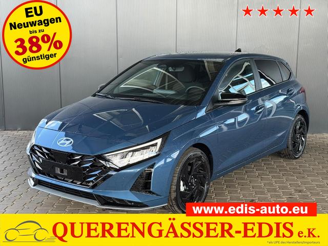 Hyundai i20 - Style 1.0 T-GDI BLACK LINE / Navi Fernlichtassistent Spurhalteassistent ACC Kamera Sitz + Lenkradheizung LED