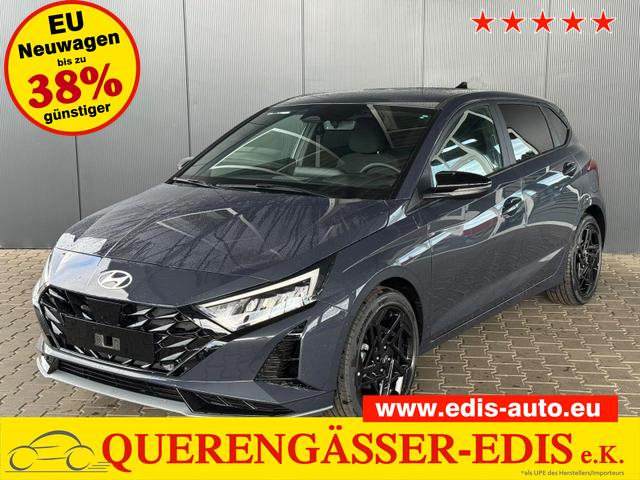 Hyundai i20 - Black-Line STYLE 1,0 T-GDi 7-DCT / Navi Tempomat Spurhalteassistent Kamera Sitz + Lenkradheizung LED