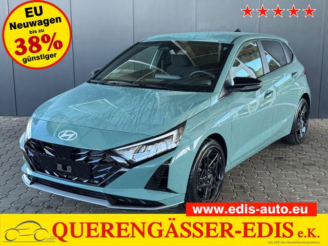 Hyundai i20 - Black-Line STYLE 1,0 T-GDi 7-DCT / Navi Tempomat Spurhalteassistent Kamera Sitz + Lenkradheizung LED