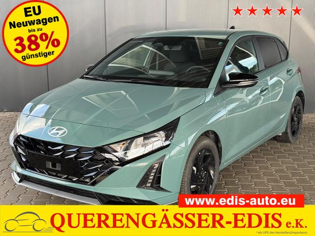Hyundai i20 - Smart 1.0 T-GDi 90PS 6MT Black Pack / Kamera Navi Fernlichtassistent Tempomat Sitz + Lenkradheizung Alu 16"
