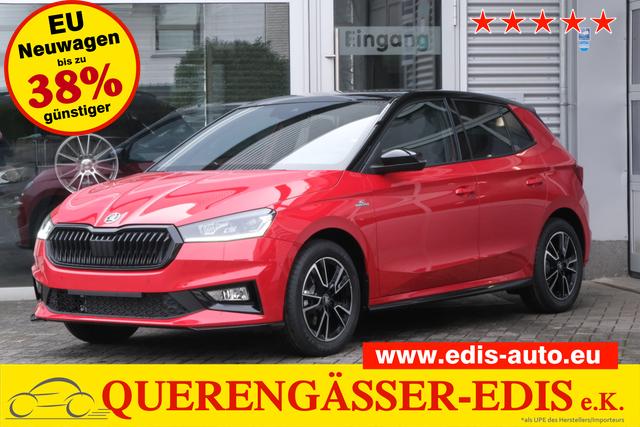 Skoda Fabia - Monte Carlo 1.0 TSI Panodach LED+ Kamera App-Navi Winterpaket Garantie 5 Jahre