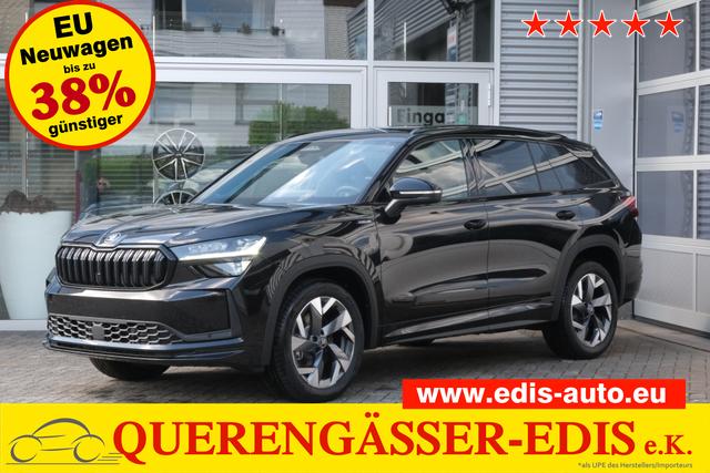 Skoda Kodiaq - 2.0 TDI DSG 4x4 Sportline 7-Sitze AHK Matrix Navi ACC Totwinkel