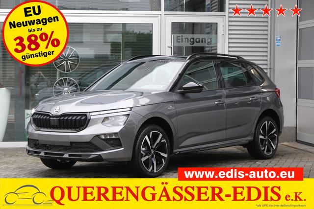 Skoda Kamiq - Monte Carlo 1.5 TSI DSG AHK Matrix Panodach Kamera Garantie 5J App-Navi 18 Zoll