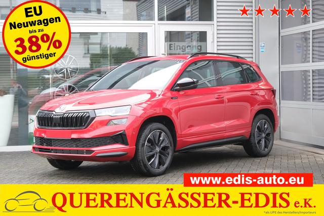 Skoda Karoq - 2.0 TDI DSG 4x4 Sportline AHK Matrix Assistenzpaket Plus 360° Kamera