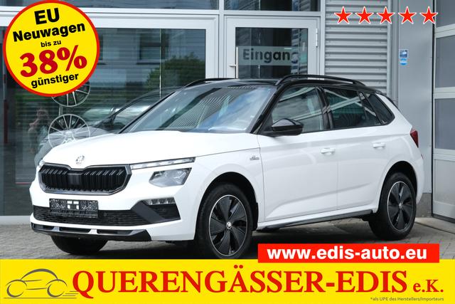 Skoda Kamiq - Monte Carlo 1.5 TSI DSG AHK Matrix Panodach Kamera Garantie 5J App-Navi
