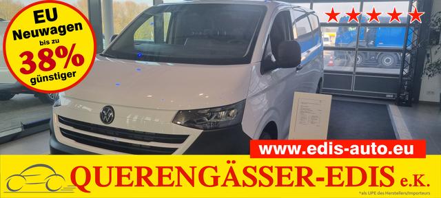 Volkswagen T7 Kastenwagen - Kurzer Radstand 2.0 TDI SCR 81 kW 6-Gang, Klimaanlage, Seitenverkleidung hoch, Holzbodenbelag, Heckflügeltüren, 3 Sitze,