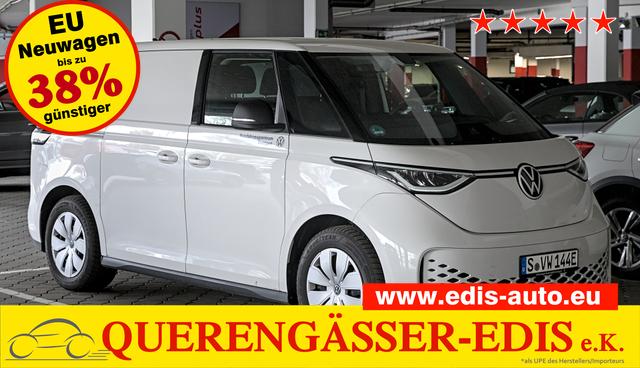 Volkswagen ID. BUZZ Cargo - IBuzz Pro Lagerwagen 210 kW Vollelektrisch 1 Gang Automatik, Heckfl&uuml;gelt&uuml;ren, Klimaautomatik, PDC vorne u. hinten, 5 Jahre Werksgarantie, Serviceplan zum Aktionspreis, Ladekabel Mode 3, Beifahrerdoppelsitzbank,