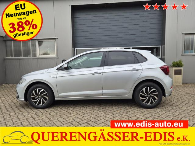 Volkswagen Polo - Life 1.0 TSI 95PS Rückf.Kamera Sitzheizung Digital Cockpit Klima PDC abgd.Scheiben Bluetooth Apple Car Play Android Auto 15-LM