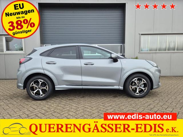 Ford Puma - ST-Line 1.0 EcoBoost Hybrid 125PS 4x Kamera Lenkradheizung Sitzheizung Klimaautomatik ACC elektr.Heckklappe Bluetooth Apple Carplay Android Auto PDC v+h 2xKeyless 17-LM