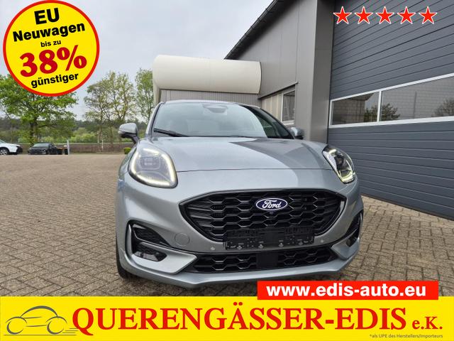 Ford Puma - ST-Line 1.0 EcoBoost Hybrid 125PS 4x Kamera Lenkradheizung Sitzheizung Klimaautomatik ACC elektr.Heckklappe Bluetooth Apple Carplay Android Auto PDC v+h 2xKeyless 17-LM