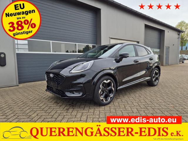 Ford Puma - ST-Line X 1.0 EcoBoost Hybrid 125PS NEUES MODELL 360°Kamera AbstandsTempomat el.Heckklappe Premium Leder (Sensico) B+O-Sound Klimaautomatik Sitzheizung Lenkradheizung Frontscheibe beheizb. Ford-Navi SYNC4 Bluetooth Apple CarPlay Android Auto PDC v+