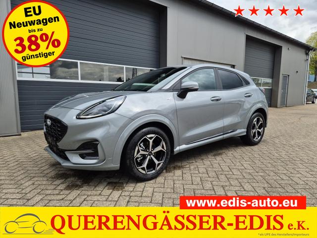 Ford Puma - ST-Line 1.0 EcoBoost Hybrid 125PS Automatik NEUES MODELL Klimaautomatik Sitzheizung Lenkradheizung Frontscheibe beheizb. Ford-Navi SYNC4 Bluetooth Apple CarPlay Android Auto Rückf.Kamera PDC 17-LM