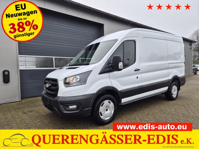 Ford Transit - L2H2 2.0 EcoBlue 165PS Trend Heckantrieb 3,5t 2-Sitzer AHK Sitzheizung Lenkradheizung Frontscheibe beheizb. Klimaautomatik PDC v+h Rückf.Kamera Bluetooth DAB Apple CarPlay Android Auto Tempomat Ganzj.Reifen