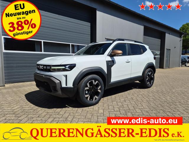 Dacia Duster - Extreme Hybrid 140PS Automatik 1.6 SCE Lenkradheizung Sitzheizung 4x Kamera Teil-Leder Klimaautomatik Bluetooth Apple Carplay Android Auto PDC v+h 2xKeyless 17-LM
