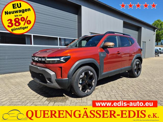 Dacia Duster - Extreme Hybrid 140PS Automatik 1.6 SCE Lenkradheizung Sitzheizung 4x Kamera elektr.Parkbremse Teil-Leder Klimaautomatik Frontscheibe beh. Bluetooth Apple Carplay Android Auto PDC v+h 2xKeyless 18-LM
