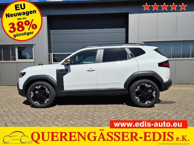 Dacia Duster - Extreme Hybrid 140PS Automatik 1.6 SCE 4x Kamera elektr.Parkbremse Teil-Leder Klimaautomatik Bluetooth Apple Carplay Android Auto PDC v+h 2xKeyless 18"LM