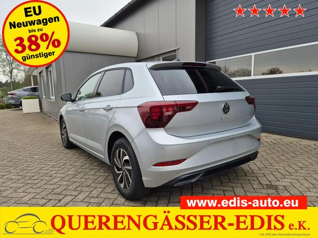 Volkswagen Polo - Life 1.0 TSI 95PS Rückf.Kamera Sitzheizung Digital Cockpit Klima PDC abgd.Scheiben Bluetooth Apple Car Play Android Auto 15-LM