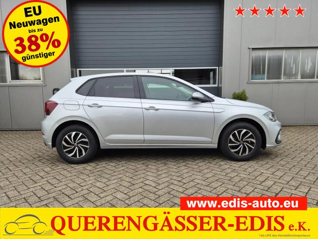 Volkswagen Polo - Life 1.0 TSI 95PS Rückf.Kamera Sitzheizung Digital Cockpit Klima PDC abgd.Scheiben Bluetooth Apple Car Play Android Auto 15-LM