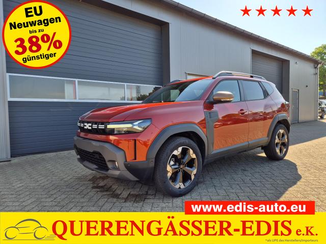 Dacia Duster - Extreme Hybrid 140PS Automatik 1.6 SCE Sitzheizung Klimaautomatik 4x Kamera elektr.Parkbremse Teil-Leder Bluetooth Apple Carplay Android Auto PDC v+h 2xKeyless 18-LM