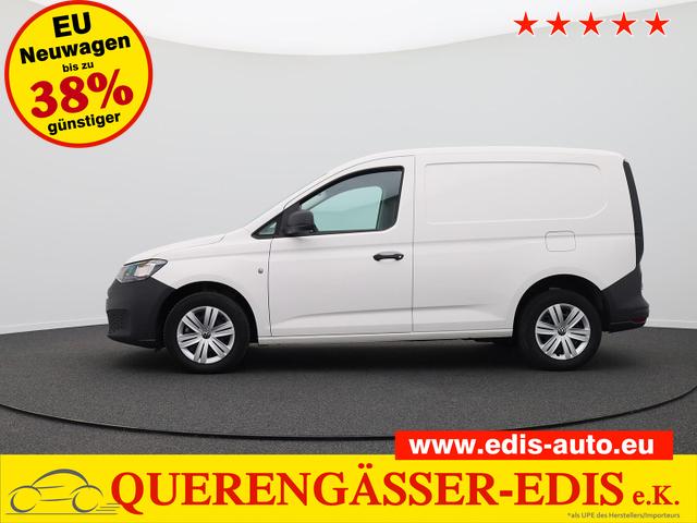 Volkswagen Caddy Cargo - Comfort 2.0 TDI 122PS 2-Sitzer AHK Navi Rückf.Kamera PDC v+h Klima VW-Radio Apple CarPlay Android Auto Hecktüren180º Schiebetür rechts Ganzjahresreifen