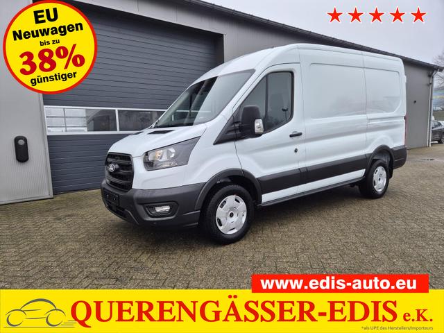 Ford Transit - L2H2 2.0 EcoBlue 130PS Trend 3,5t 2-Sitzer AHK Sitzheizung Lenkradheizung Frontscheibe beheizb. Klimaautomatik PDC v+h Rückf.Kamera Bluetooth DAB Apple CarPlay Android Auto Tempomat Ganzj.Reifen