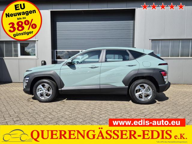 Hyundai KONA - Select 1.6 GDI 129PS Hybrid Automatik MY2025 Voll-LED Klimaautomatik Navi Rückf.Kamera PDC v+h 12,3"-Touchscreen DAB+ Apple CarPlay Android Auto Tempomat 16-LM