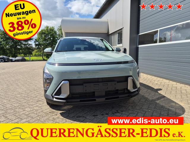Hyundai KONA - Select 1.6 GDI 129PS Hybrid Automatik MY2025 Voll-LED Klimaautomatik Navi Rückf.Kamera PDC v+h 12,3"-Touchscreen DAB+ Apple CarPlay Android Auto Tempomat 16-LM