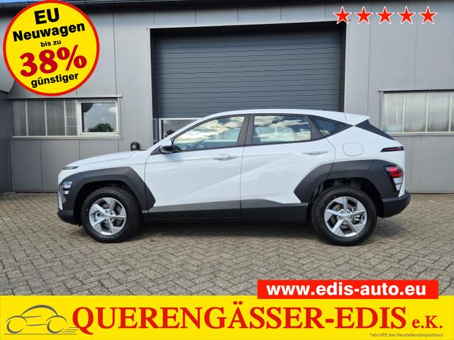 Hyundai KONA - Select 1.6 GDI 129PS Hybrid Automatik MY2025 Voll-LED Klimaautomatik Navi Rückf.Kamera PDC v+h 12,3"-Touchscreen DAB+ Apple CarPlay Android Auto Tempomat 16-LM