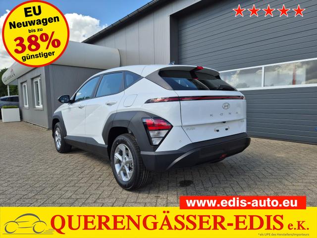 Hyundai KONA - Select 1.6 GDI 129PS Hybrid Automatik MY2025 Voll-LED Klimaautomatik Navi Rückf.Kamera PDC v+h 12,3"-Touchscreen DAB+ Apple CarPlay Android Auto Tempomat 16-LM