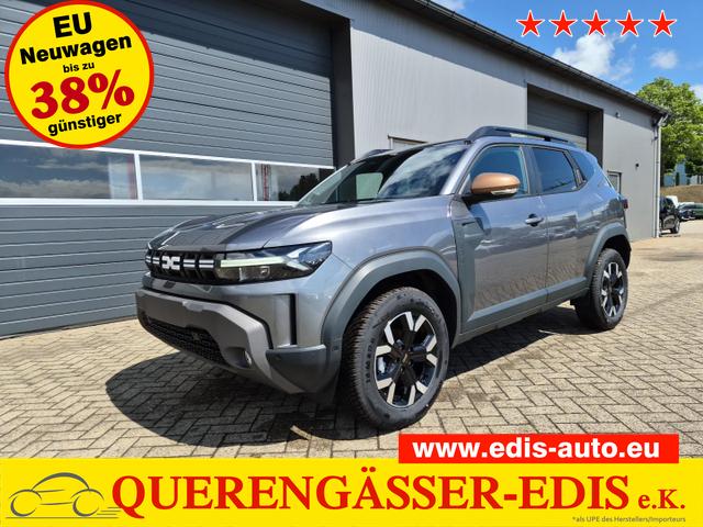 Dacia Duster - Extreme 4x4 130PS 1.2 TCe Frontscheibe beheizb. 4x Kamera Lenkradheizung Sitzheizung Klimaautomatik Teil-Leder elektr.Parkbremse Bluetooth Apple Carplay Android Auto PDC v+h 2xKeyless 17-LM Ganzj.Reifen