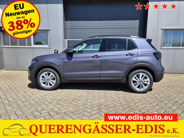 Volkswagen T-Cross - 1.0 TSI 116PS DSG Life LED-Matrix-Scheinwerfer Klimaautomatik Sitzheizung PDC Rückf.Kamera 17-LM abged.Scheiben 2xKeyless DAB+ Bluetooth Touchscreen Apple CarPlay Android Auto