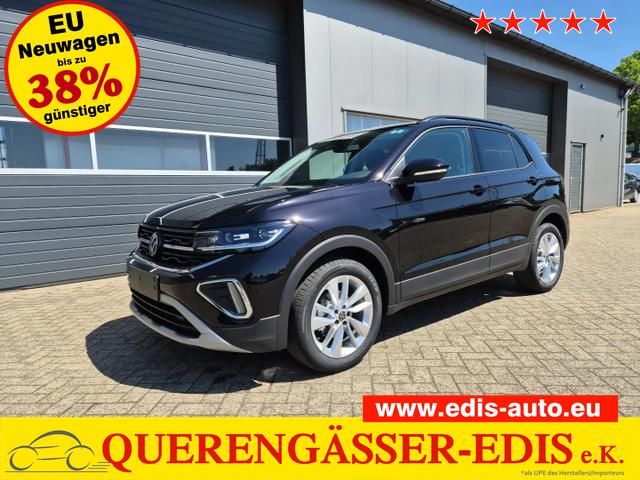 Volkswagen T-Cross - 1.0 TSI 116PS DSG Life LED-Matrix-Scheinwerfer Klimaautomatik Sitzheizung PDC Rückf.Kamera 17-LM abged.Scheiben 2xKeyless DAB+ Bluetooth Touchscreen Apple CarPlay Android Auto