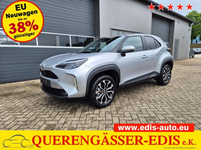 Toyota Yaris Cross - 1.5VVT-iE 130PS Automatik Teamplayer Klimaautomatik Sitzheizung Lenkradheizung PDC v+h Rückf.Kamera 17-LM abged.Scheiben 2xKeyless DAB+ Bluetooth Touchscreen Apple CarPlay Android Auto