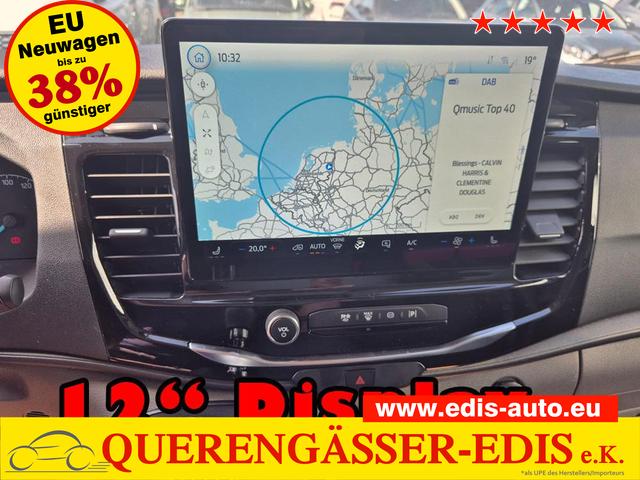 Ford Transit - 350 L4H3 2.0 EcoBlue 130PS Trend Heckantrieb 3,5t 2-Sitzer AHK Sitzheizung Frontscheibe beheizb. Klimaautomatik Navi PDC v+h Bluetooth DAB Apple CarPlay Android Auto Tempomat Ganzj.Reifen