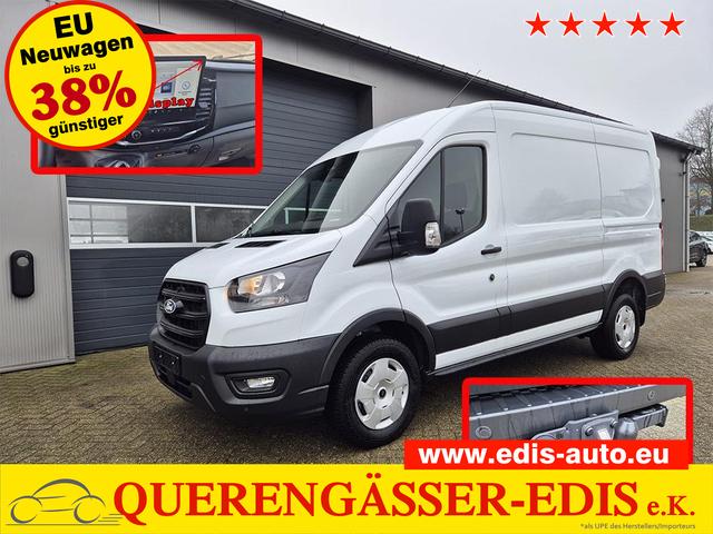 Ford Transit - L2H2 2.0 EcoBlue 165PS Trend Heckantrieb 3,5t 2-Sitzer AHK Sitzheizung Lenkradheizung Frontscheibe beheizb. Klimaautomatik PDC v+h Rückf.Kamera Bluetooth DAB Apple CarPlay Android Auto Tempomat Ganzj.Reifen