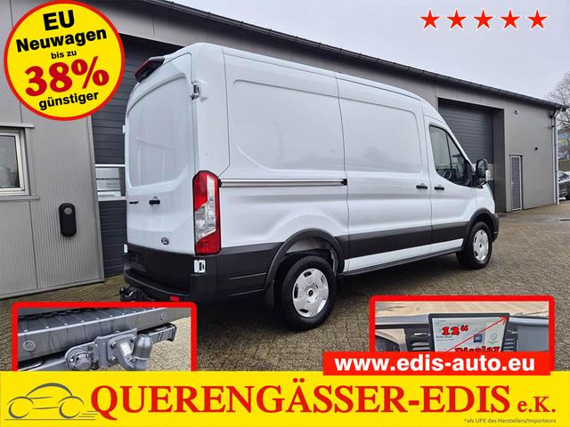Ford Transit - L2H2 2.0 EcoBlue 165PS Trend Heckantrieb 3,5t 2-Sitzer AHK Sitzheizung Lenkradheizung Frontscheibe beheizb. Klimaautomatik PDC v+h Rückf.Kamera Bluetooth DAB Apple CarPlay Android Auto Tempomat Ganzj.Reifen