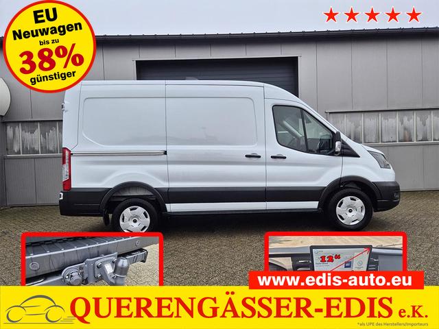 Ford Transit - L2H2 2.0 EcoBlue 165PS Trend Heckantrieb 3,5t 2-Sitzer AHK Sitzheizung Lenkradheizung Frontscheibe beheizb. Klimaautomatik PDC v+h Rückf.Kamera Bluetooth DAB Apple CarPlay Android Auto Tempomat Ganzj.Reifen