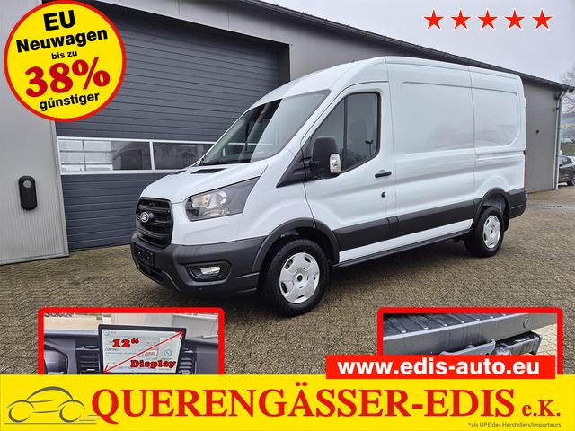Ford Transit - L2H2 2.0 EcoBlue 130PS Trend 3,5t 2-Sitzer AHK Sitzheizung Lenkradheizung Frontscheibe beheizb. Klimaautomatik PDC v+h Rückf.Kamera Bluetooth DAB Apple CarPlay Android Auto Tempomat Ganzj.Reifen