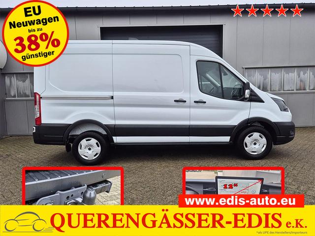 Ford Transit - L2H2 2.0 EcoBlue 130PS Trend 3,5t 2-Sitzer AHK Sitzheizung Lenkradheizung Frontscheibe beheizb. Klimaautomatik PDC v+h Rückf.Kamera Bluetooth DAB Apple CarPlay Android Auto Tempomat Ganzj.Reifen