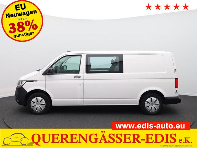 Volkswagen Transporter 6.1 Kastenwagen - DoKa L2 2.0 TDi 110PS 5-Sitzer AHK Klima PDC DAB Apple CarPlay Android Auto Bluetooth Touchscreen Ganzjahresreifen