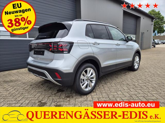 Volkswagen T-Cross - 1.0 TSI 116PS DSG Life LED-Matrix-Scheinwerfer Klimaautomatik Sitzheizung PDC Rückf.Kamera 17-LM abged.Scheiben 2xKeyless DAB+ Bluetooth Touchscreen Apple CarPlay Android Auto
