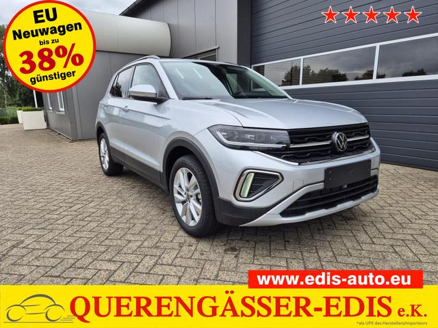Volkswagen T-Cross - 1.0 TSI 116PS DSG Life LED-Matrix-Scheinwerfer Klimaautomatik Sitzheizung PDC Rückf.Kamera 17-LM abged.Scheiben 2xKeyless DAB+ Bluetooth Touchscreen Apple CarPlay Android Auto