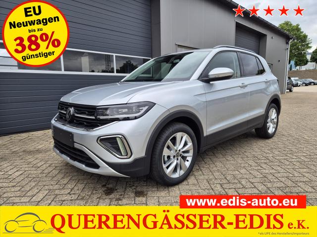 Volkswagen T-Cross - 1.0 TSI 116PS DSG Life LED-Matrix-Scheinwerfer Klimaautomatik Sitzheizung PDC Rückf.Kamera 17-LM abged.Scheiben 2xKeyless DAB+ Bluetooth Touchscreen Apple CarPlay Android Auto